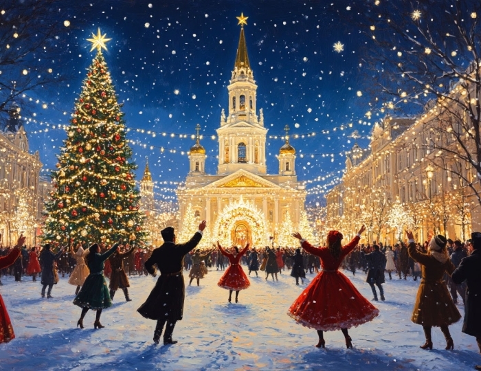 Сезонный проект столицы: «Зима в Москве» - Вызов Деда Мороза и Снегурочки 2025-2026