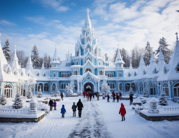 Филиалы Усадьбы Деда Мороза в Москве - Вызов Деда Мороза и Снегурочки 2025-2026