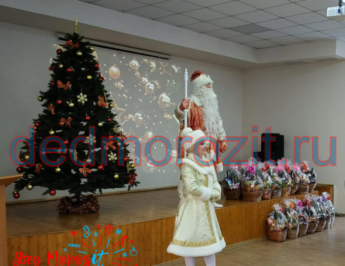 Служба заказа Деда Мороза и Снегурочки «Дед Морозит». Выступления в офисе