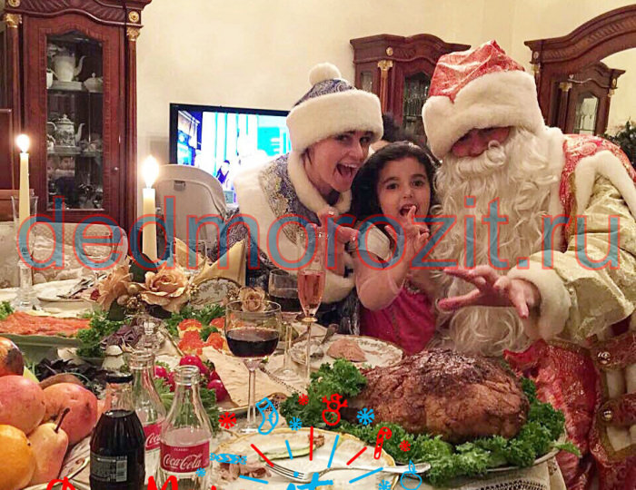 Служба заказа Деда Мороза и Снегурочки «Дед Морозит». Выступления дома