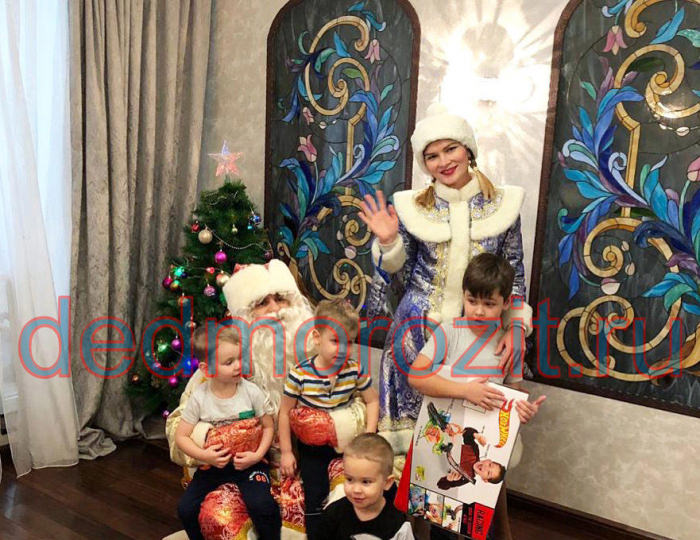 Служба заказа Деда Мороза и Снегурочки «Дед Морозит». Выступления дома