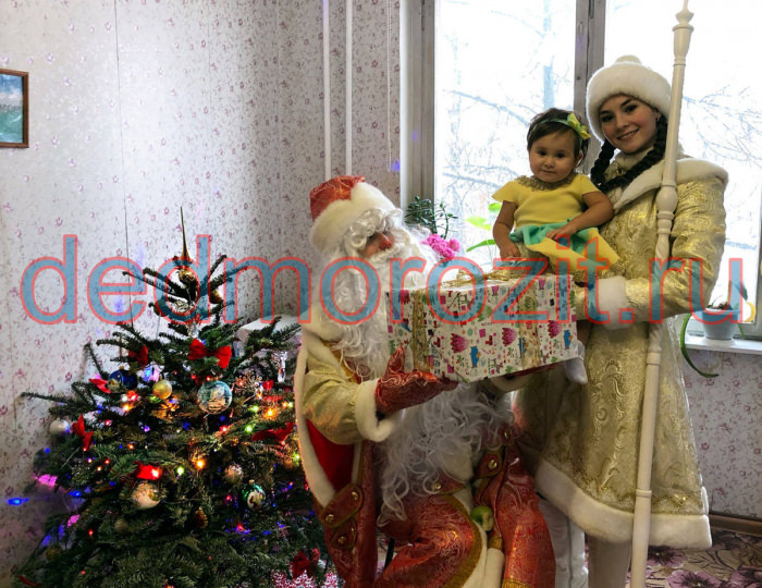 Служба заказа Деда Мороза и Снегурочки «Дед Морозит». Выступления дома