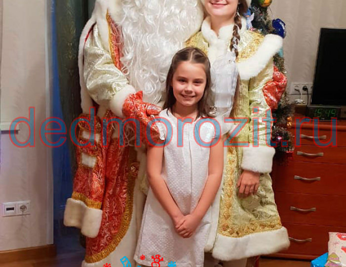 Служба заказа Деда Мороза и Снегурочки «Дед Морозит». Выступления дома