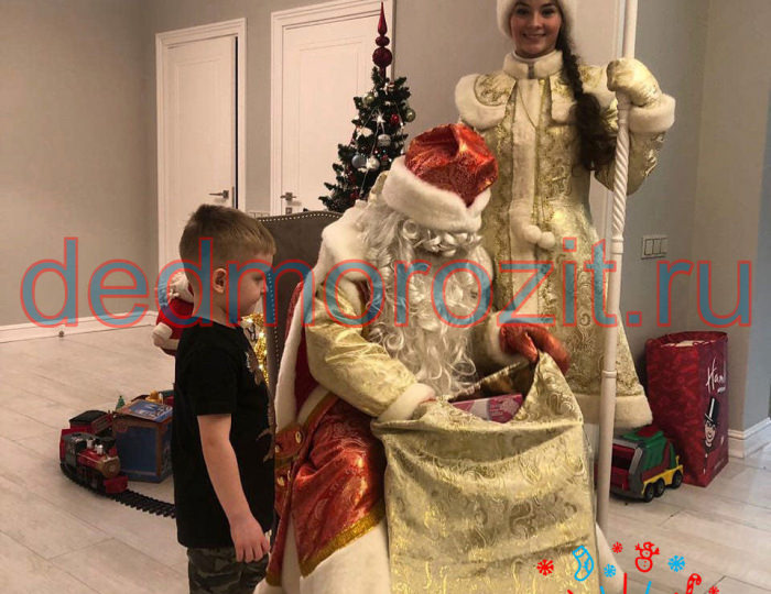 Служба заказа Деда Мороза и Снегурочки «Дед Морозит». Выступления дома