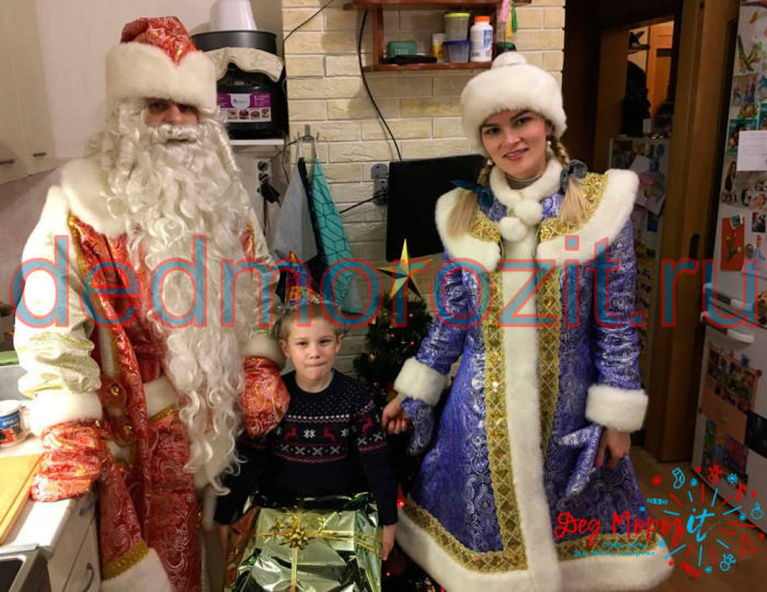 Служба заказа Деда Мороза и Снегурочки «Дед Морозит». Выступления дома