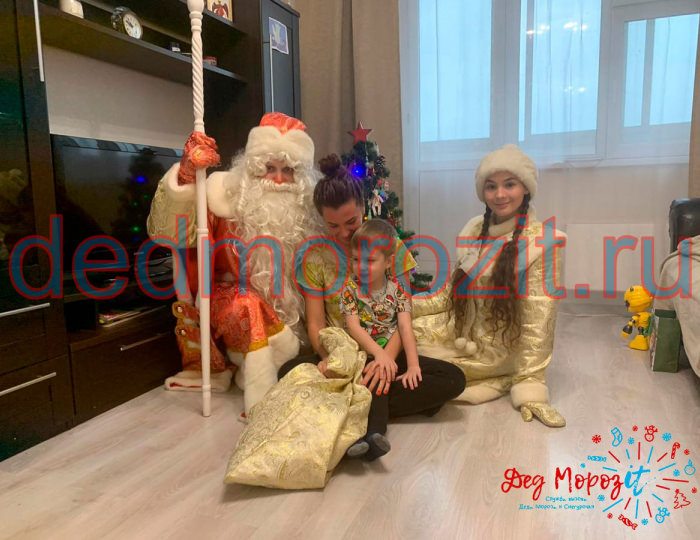 Служба заказа Деда Мороза и Снегурочки «Дед Морозит». Выступления дома